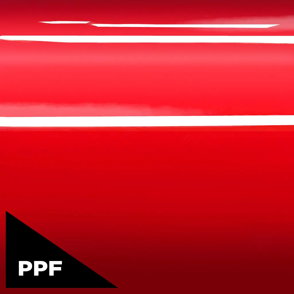 Gloss Metallic Red Rage PPF 