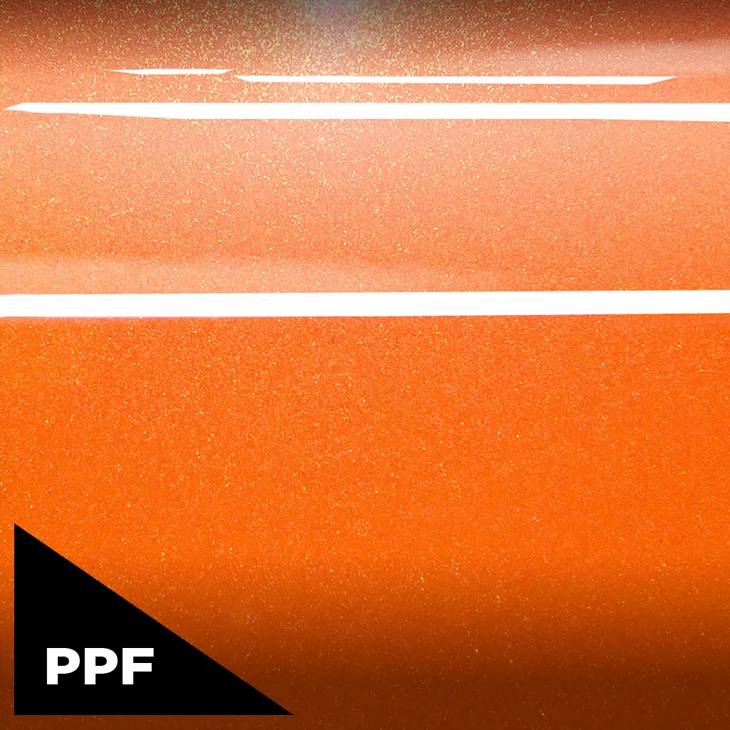 Gloss Pearl Electric Tangerine PPF
