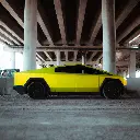 EVOLV-Limonellow-PPF-tesla-cybertruck-sideview.webp