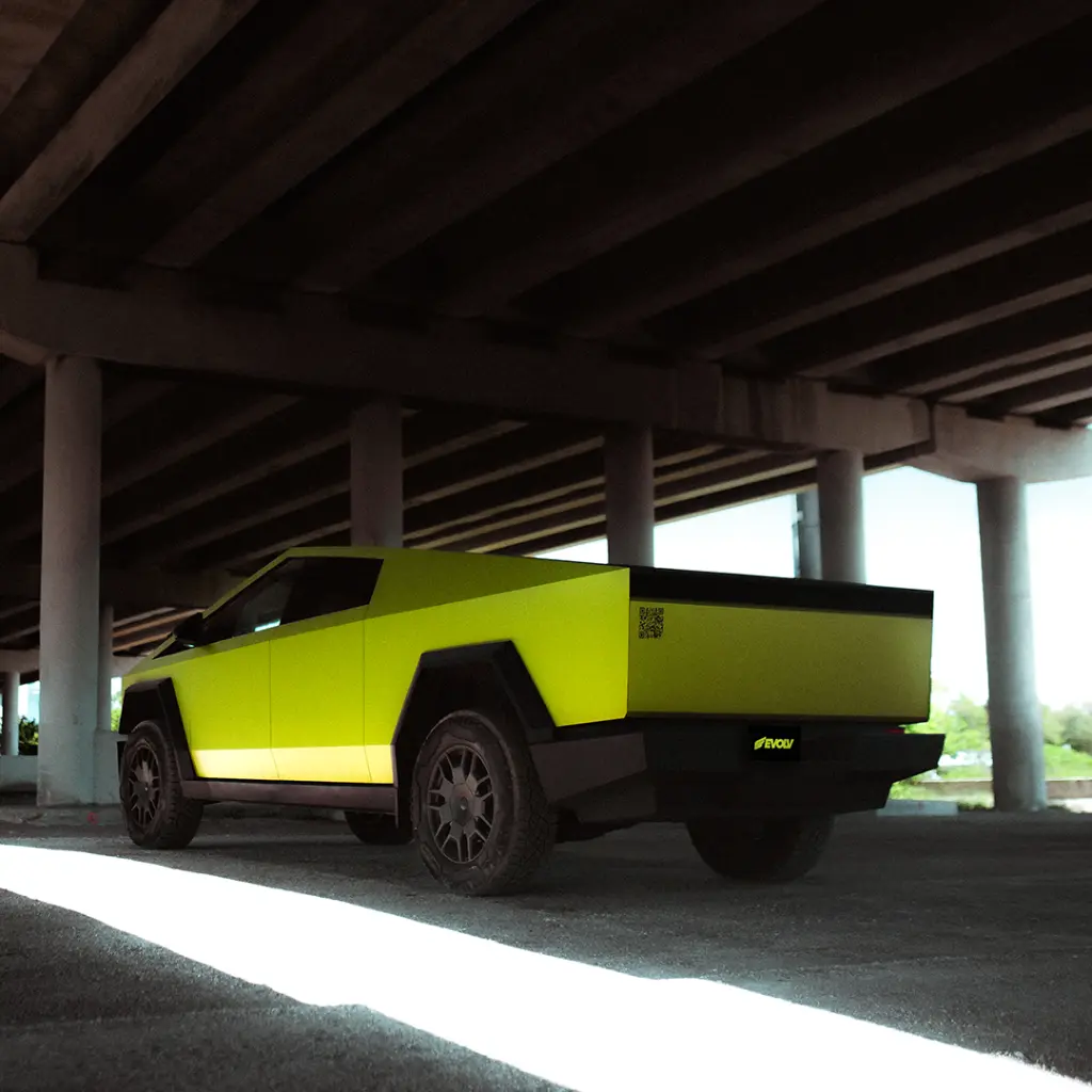 EVOLV-Limonellow-PPF-tesla-cybertruck-back2.webp