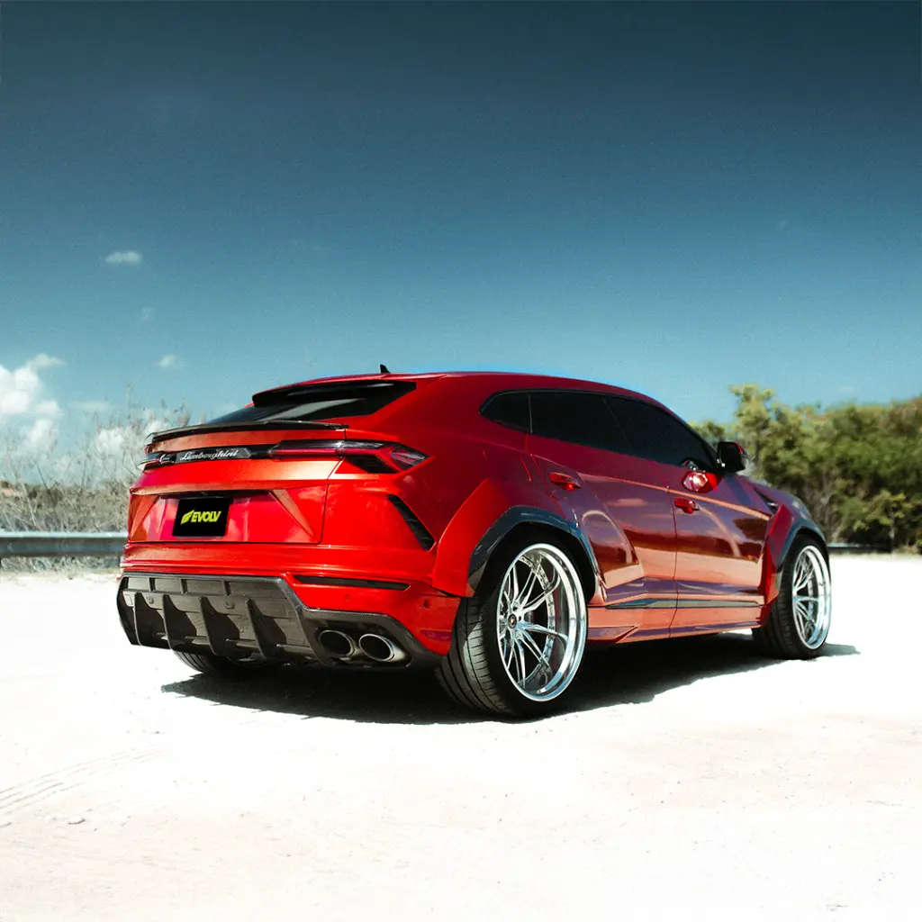 EVOLV-Super-candy-red-ppf-lamborghini-urus-sideview-back2.webp