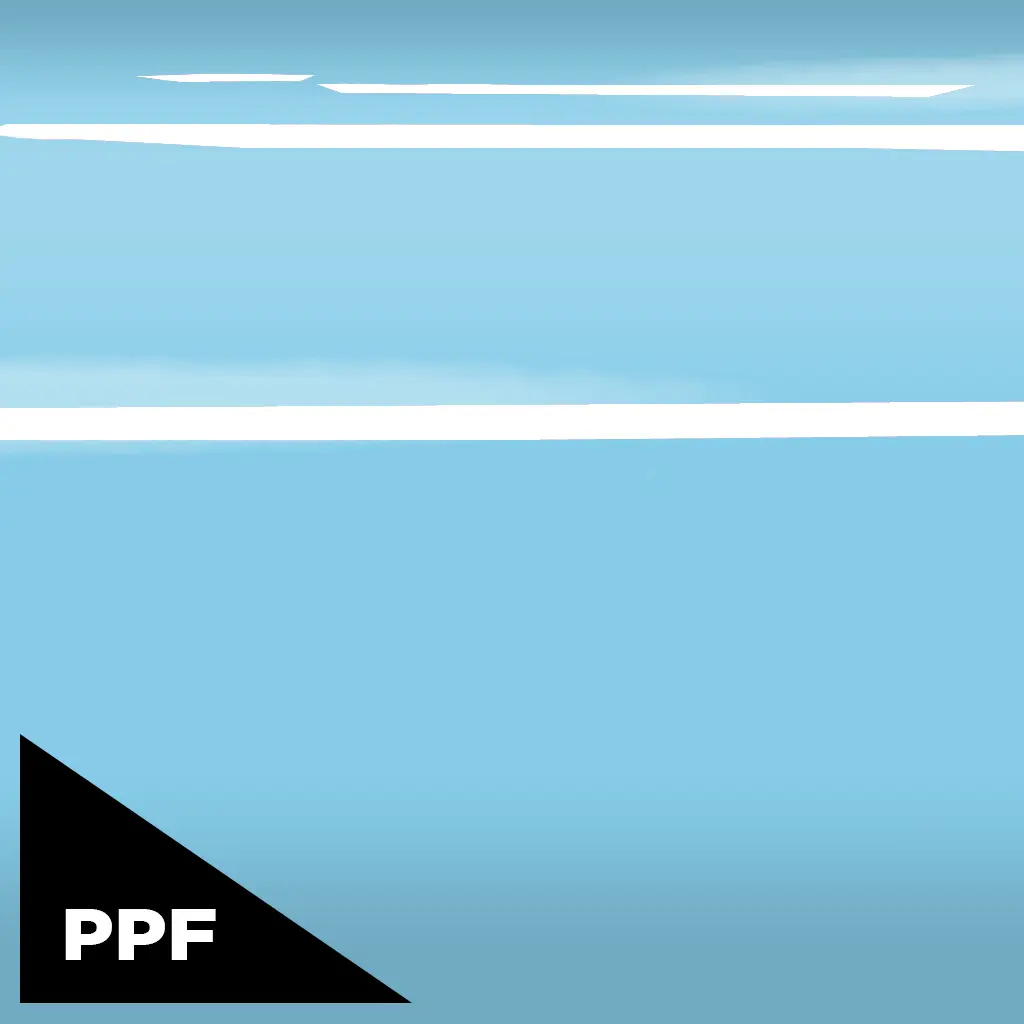 Gloss Not-So-Sky Blue PPF