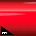 Satin Aluminum Inferno Red PPF