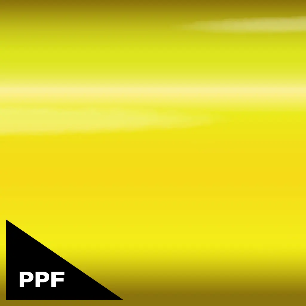 Satin Aluminum Limonellow PPF