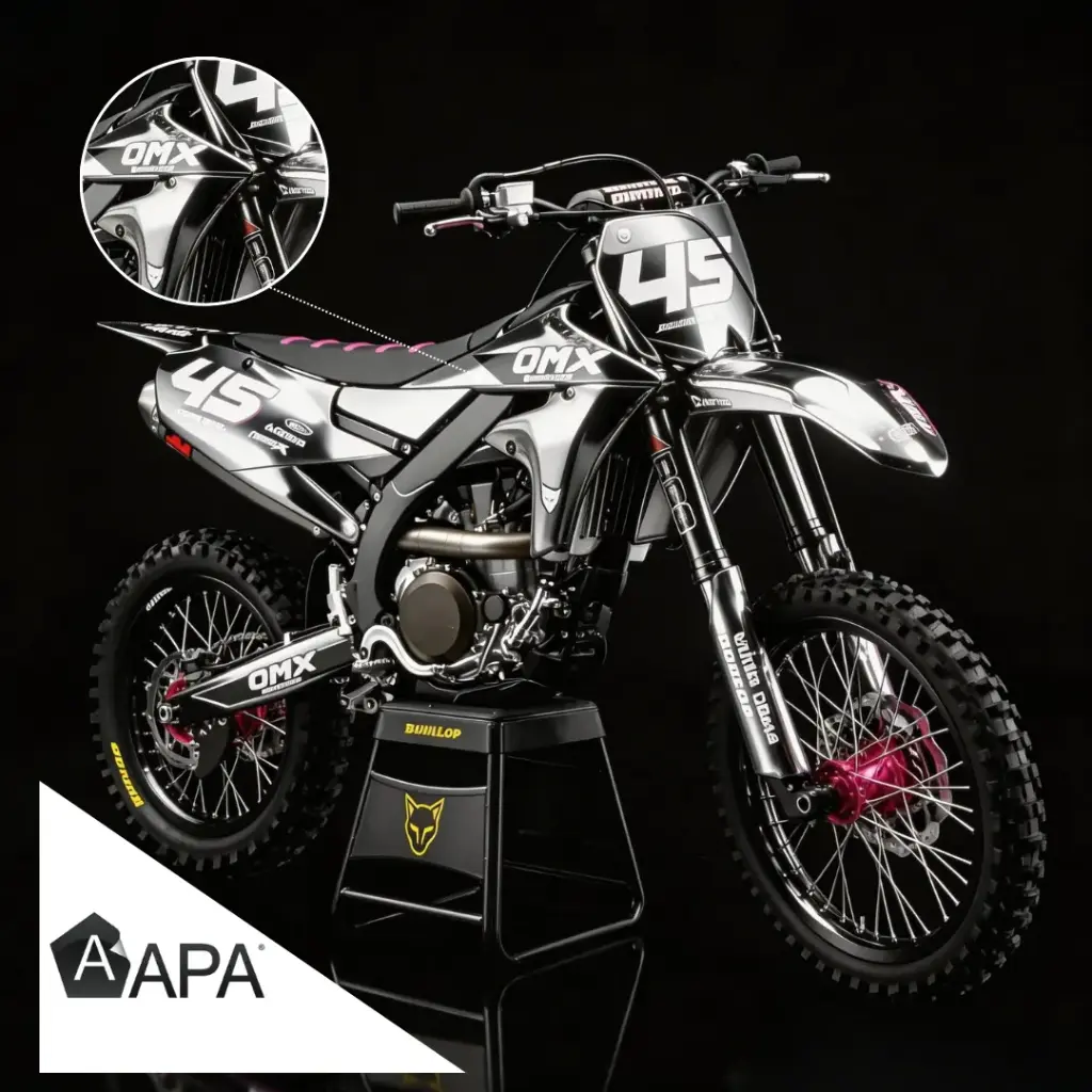 MBK Print Silver Chrome