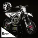 MBK Print Silver Chrome